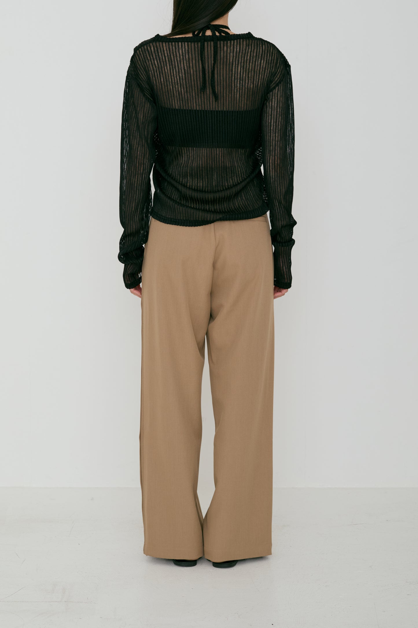 random pleats tops (japan made)