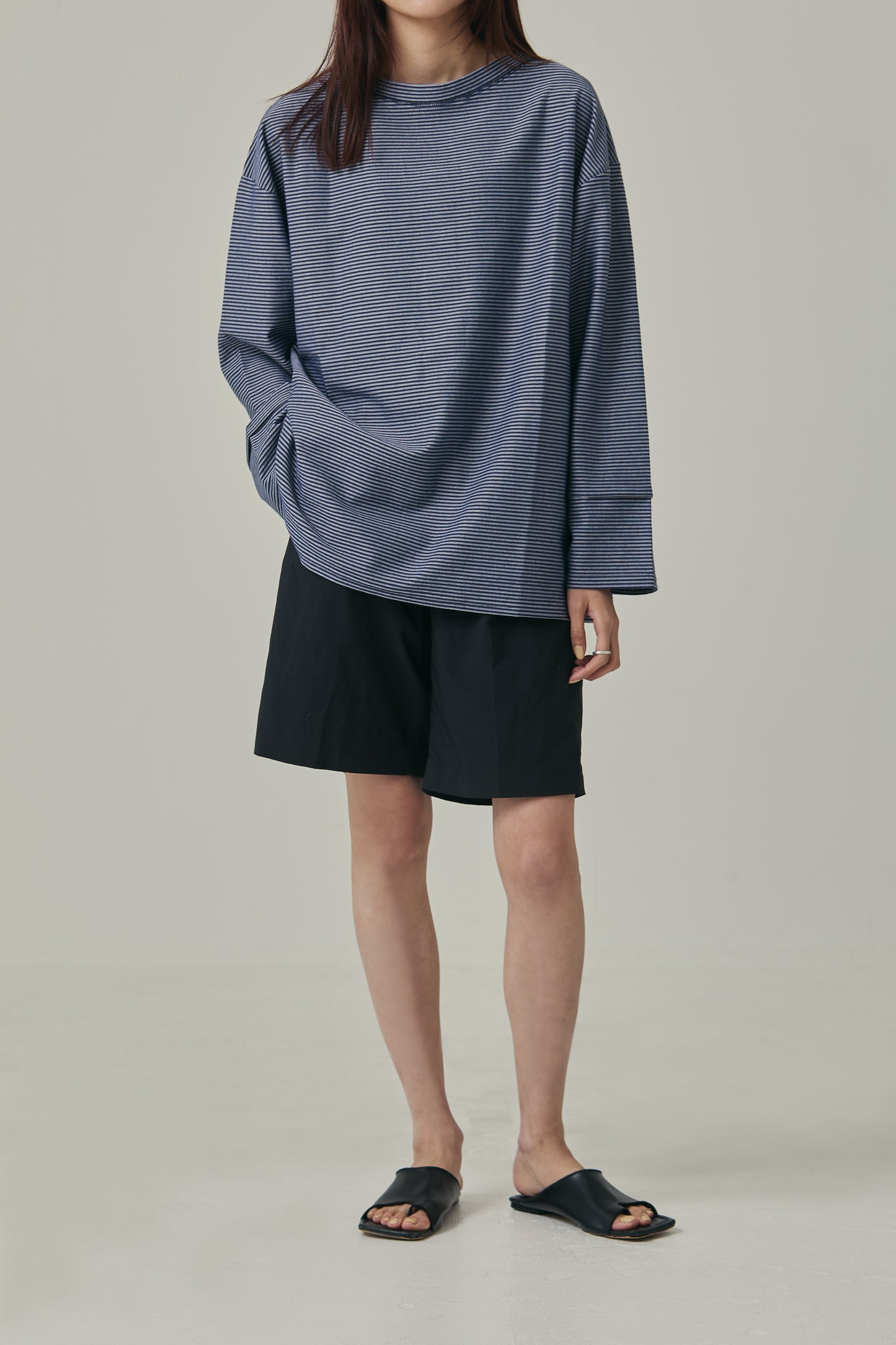 <re stock> drop shoulder border tops</re>