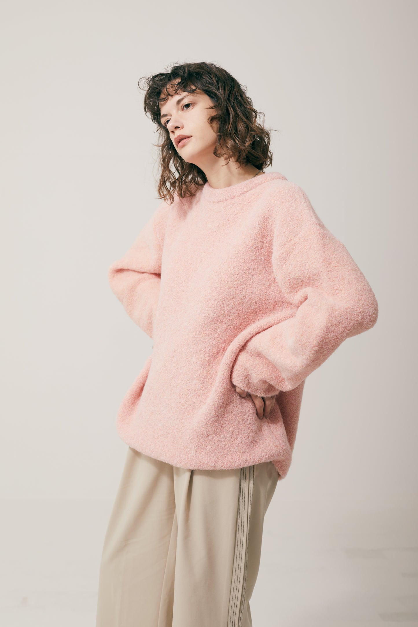 alpaka basic color knit