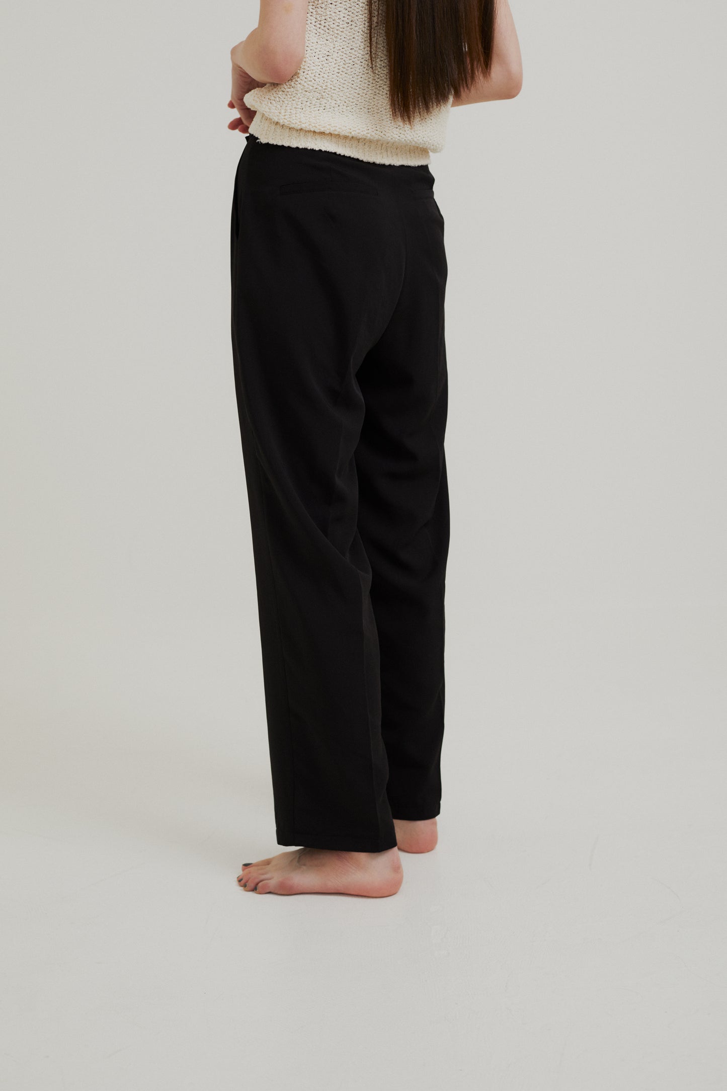 <Re stock > basic asymmetry pants